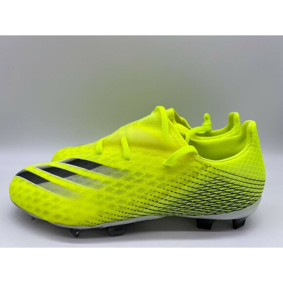 Adidas X Ghosted.2 FG Men's Soccer Cleats Volt/Black FW6958 Size 7 NIB - Picture 3 of 12